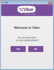 Viber main screen