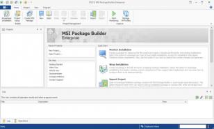 EMCO MSI Package Builder Enterprise main screen