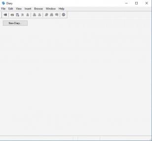 iDailyDiary Free main screen