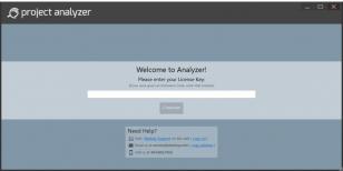 Steelray Project Analyzer main screen