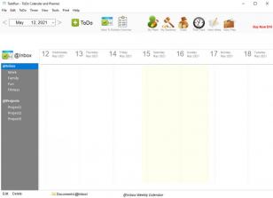 WeeklyPlanner main screen