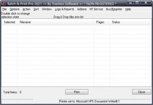 Batch & Print Pro 2021 main screen