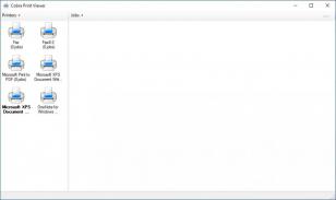 Cobra Print Viewer main screen