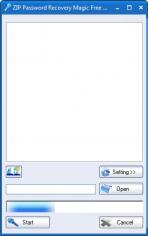 ZIP Password Recovery Magic main screen