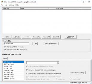 office Convert All to Image Jpg Jpeg main screen