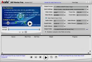 Acala 3GP Movies Free main screen