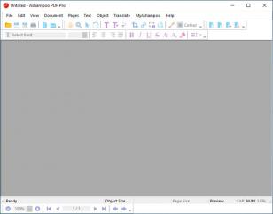 Ashampoo PDF Pro main screen
