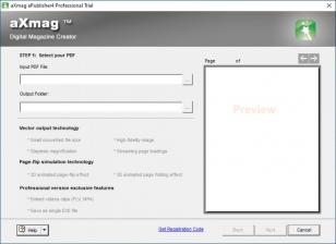 aXmag ePublisher4 Professional main screen