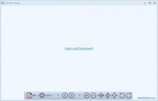 Free PDF Reader main screen