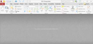 PDF-XChange Editor main screen