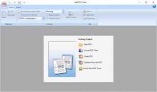 Solid PDF Tools main screen