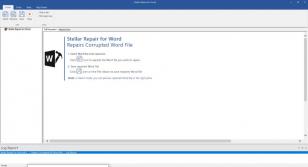 Stellar Repair for Word main screen