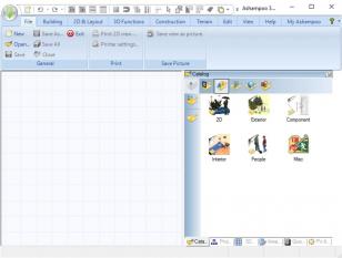 Ashampoo 3D CAD Professional main screen