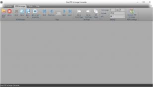 Free PDF to Image Converter main screen