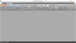 Free PDF to TXT Converter main screen