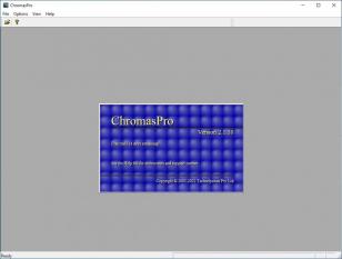 ChromasPro main screen