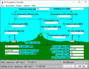 RFProp main screen