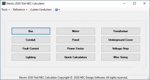 Electrc 2020 main screen