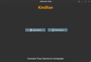 Kindlian main screen