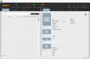 tinyMediaManager main screen