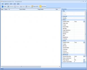 MyVideoConverter Pro main screen