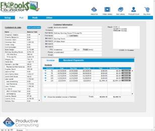 FM Books Connector main screen