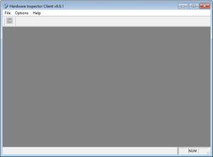 Hardware Inspector Client main screen