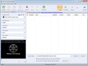 Sothink Video Converter main screen