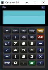 iCalculator main screen