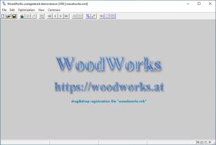 WoodWorks main screen