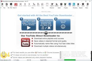 All the Best YouTube Downloader Lite main screen