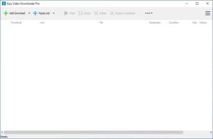 Easy Video Downloader Pro main screen