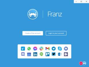 Franz main screen