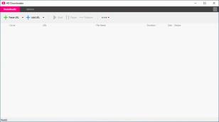 HD Downloader main screen