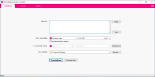YouTube Downloader Converter main screen