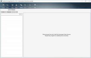 CodeTwo Exchange Rules Pro main screen