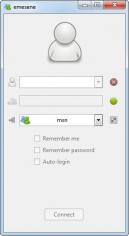 emesene main screen