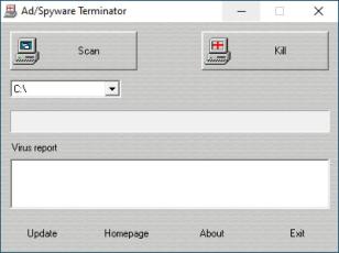 AdSpyTerminator main screen