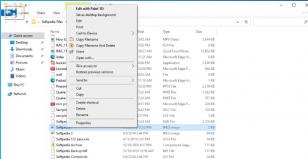 CopyFilenames main screen
