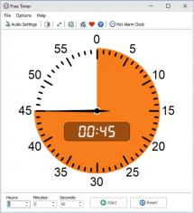 Free Timer main screen