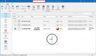 Hot Alarm Clock main screen