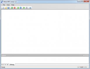 Meda MP3 Joiner main screen