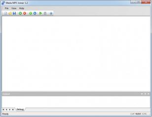 Meda MP3 Joiner main screen