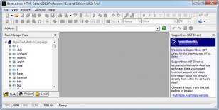BestAddress HTML Editor 2012 Second Edition Professional main screen