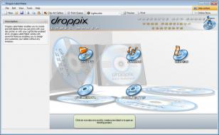 Droppix Label Maker main screen