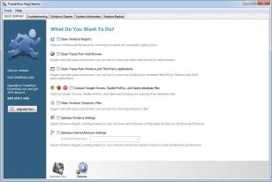 TweakNow RegCleaner main screen