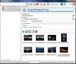 Image Grabber main screen