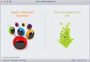 Kastor - All Video Downloader main screen