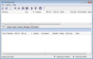 G3 Torrent main screen