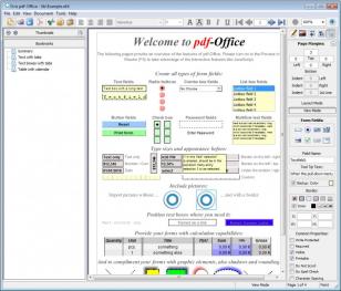 Ovis pdf Office main screen